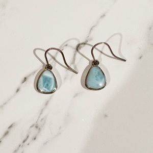 Silver and turquoise earrings